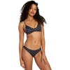 image:imageRVCA Womens Cross Back BraletteBlackWhite