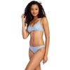 image:imageRVCA Womens Cross Back BraletteBlue Yonder