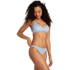 image:imageRVCA Womens Cross Back BraletteBlue Yonder