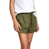 image:imageRVCA Womens Grounded Coverup ShortDark Moss