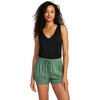 image:imageRVCA Womens Grounded Coverup ShortGrounded ShortDark Ivy