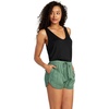image:imageRVCA Womens Grounded Coverup ShortGrounded ShortDark Ivy