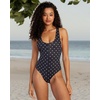image:imageRVCA Womens Racerback Medium One PieceBlackWhite