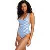 image:imageRVCA Womens Racerback Medium One PieceBlue Yonder