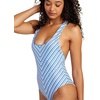 image:imageRVCA Womens Racerback Medium One PieceBlue Yonder