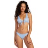 image:imageRVCA Womens Swimsuit Bikini Bottom Medium CutCheeky HipsterBlue Yonder