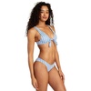 image:imageRVCA Womens Swimsuit Bikini Bottom Medium CutCheeky HipsterBlue Yonder