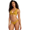 image:imageRVCA Womens Swimsuit Bikini Bottom Medium CutCheeky HipsterBronze Mist