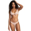 image:imageRVCA Womens Swimsuit Bikini Bottom Medium CutCheeky HipsterCanyon Rose