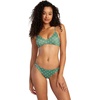 image:imageRVCA Womens Swimsuit Bikini Bottom Medium CutCheeky HipsterDark Ivy