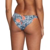 image:imageRVCA Womens Swimsuit Bikini Bottom Medium CutCheeky HipsterStormy Blue