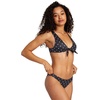 image:imageRVCA Womens Swimsuit Bikini Bottom Medium CutMedium HipsterBlackWhite