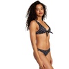image:imageRVCA Womens Tie Front BraletteBlackWhite