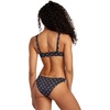 image:imageRVCA Womens Tie Front BraletteBlackWhite