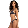 image:imageRVCA Womens Tie Front BraletteBlackWhite