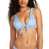 image:imageRVCA Womens Tie Front BraletteBlue Yonder