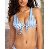 image:imageRVCA Womens Tie Front BraletteBlue Yonder