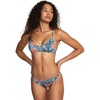 Cross Back Bralette/Stormy Blue