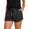 Grounded Short/Black Stripe