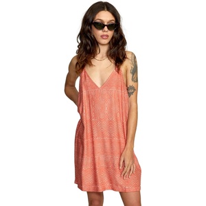 image:imageRVCA Womens Jade Woven Spaghetti Strap DressJade DressPeach