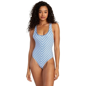 image:imageRVCA Womens Racerback Medium One PieceBlue Yonder