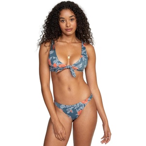 image:imageRVCA Womens Tie Front BraletteTie Front BraletteStormy Blue