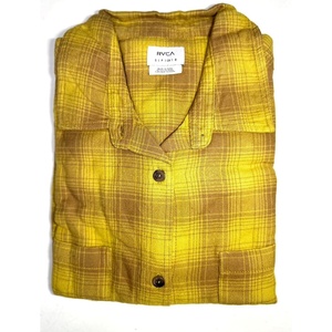 image:imageRVCA Womens Woven Flannel TopsFigueroa FlannelVintage Gold