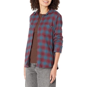 image:imageRVCA Womens Woven Flannel TopsFigueroa FlannelWine