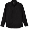 image:imageRVCA Boys Thatll Do Stretch Long Sleeve Woven Button Front ShirtBlack