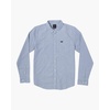image:imageRVCA Boys Thatll Do Stretch Long Sleeve Woven Button Front ShirtOxford Blue