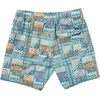 image:imageRVCA Mens Elastic Waist Boardshort Featuring a Faux Fly amp Pockets on the Side SeamsAtlas Elastic  Vintage Navy