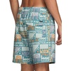 image:imageRVCA Mens Elastic Waist Boardshort Featuring a Faux Fly amp Pockets on the Side SeamsAtlas Elastic  Vintage Navy