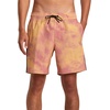 image:imageRVCA Mens Elastic Waist Boardshort Featuring a Faux Fly amp Pockets on the Side SeamsBamboo Apex