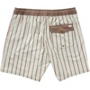 image:imageRVCA Mens Elastic Waist Boardshort Featuring a Faux Fly amp Pockets on the Side SeamsJacobs Archive Stripe  Multi