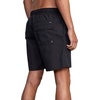 image:imageRVCA Mens Elastic Waist Boardshort Featuring a Faux Fly amp Pockets on the Side SeamsRvca Elastic Trunk 17Rvca Black