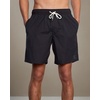 image:imageRVCA Mens Elastic Waist Boardshort Featuring a Faux Fly amp Pockets on the Side SeamsRvca Elastic Trunk 17Rvca Black