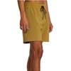 image:imageRVCA Mens Elastic Waist Boardshort Featuring a Faux Fly amp Pockets on the Side SeamsVa PigmentOchre