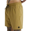 image:imageRVCA Mens Elastic Waist Boardshort Featuring a Faux Fly amp Pockets on the Side SeamsVa PigmentOchre