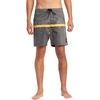 image:imageRVCA Mens Elastic Waist Boardshort Featuring a Faux Fly amp Pockets on the Side SeamsWestport Print  HawaiiBlack Camo