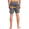 image:imageRVCA Mens Elastic Waist Boardshort Featuring a Faux Fly amp Pockets on the Side SeamsWestport Print  HawaiiBlack Camo