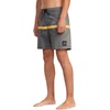 image:imageRVCA Mens Elastic Waist Boardshort Featuring a Faux Fly amp Pockets on the Side SeamsWestport Print  HawaiiBlack Camo