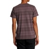 image:imageRVCA Mens Polo Short Sleeve TeePtc Stripe  Plum Ash