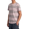 image:imageRVCA Mens Polo Short Sleeve TeePtc StripePale Mauve