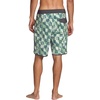 image:imageRVCA Mens Standard 4Way Stretch Fixed Waist 20 Inch BoardshortNorthern Trunk  Olive