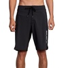 image:imageRVCA Mens Standard 4Way Stretch Fixed Waist 20 Inch BoardshortRvca Stretch 20 BoardshortAll Black