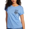 image:imageRVCA Womens Red Stitch Short Sleeve Graphic Tee ShirtHeritageBlue Yonder