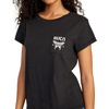 image:imageRVCA Womens Red Stitch Short Sleeve Graphic Tee ShirtMetamorphosisRvca Black