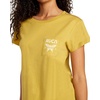 image:imageRVCA Womens Red Stitch Short Sleeve Graphic Tee ShirtMetamorphosisVintage Gold