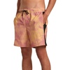 image:imageRVCA Mens Elastic Waist Boardshort Featuring a Faux Fly amp Pockets on the Side SeamsBamboo Apex