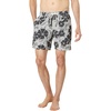 image:imageRVCA Mens Elastic Waist Boardshort Featuring a Faux Fly amp Pockets on the Side SeamsBlack Yoyogi Seersucker
